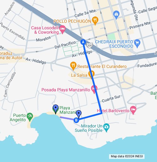 Playa manzanillo - Google My Maps