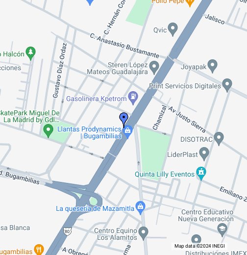 Gharman Guadalajara - Google My Maps
