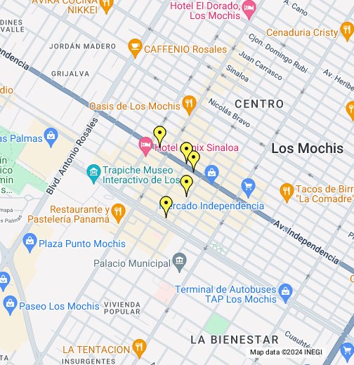 Casas de Empeño Bicentenario - Google My Maps