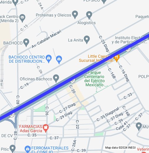 Avenida Benito Juárez - Google My Maps