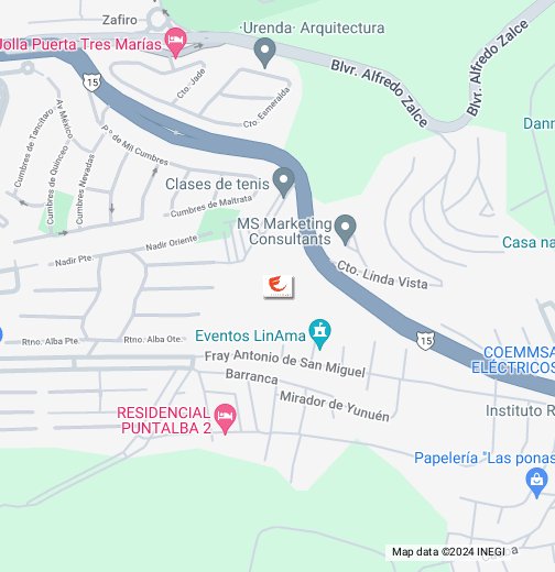 CLUB FUTURAMA MORELIA - Google My Maps