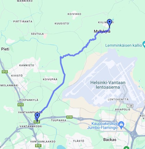 Tuusulanjoki - Vantaankoski – Google My Maps