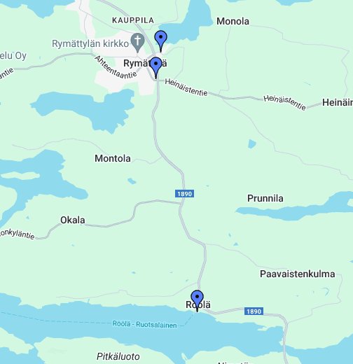 Rymättylän VPK – Google My Maps