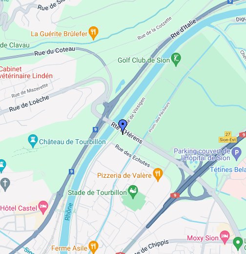 Golf club de Sion – Google My Maps