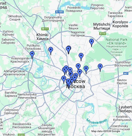 moszkva térkép Szallas Moszkva Google Sajat Terkepek moszkva térkép
