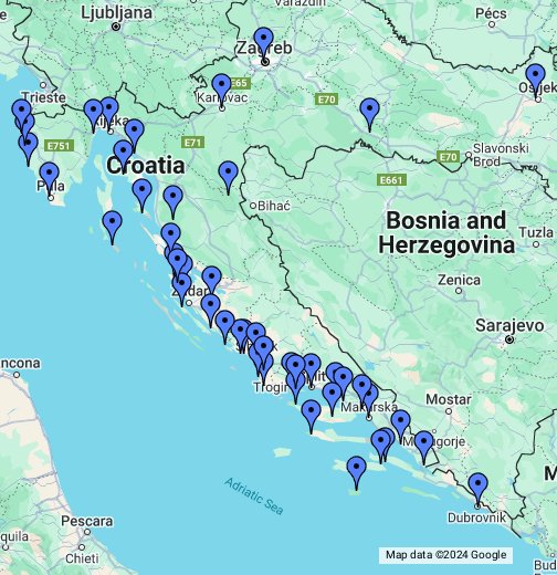 igo8 horvátország térkép letöltés Horvatorszag Google Sajat Terkepek igo8 horvátország térkép letöltés