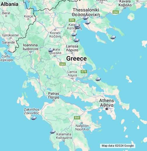 térkép görögország Gorogorszagi Utazasok Az Utikalauzban Google Sajat Terkepek térkép görögország