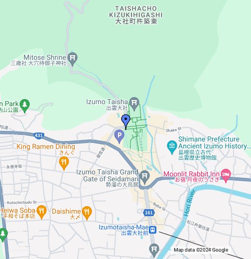 出雲大社 - Google マイマップ