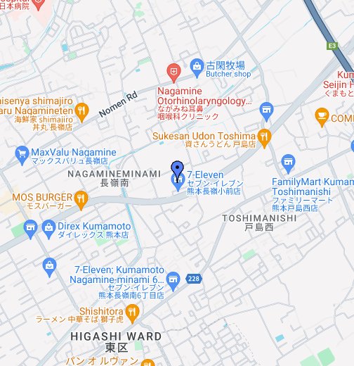 熊本市立長嶺小学校 Google マイマップ