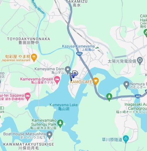 亀山湖 Google マイマップ