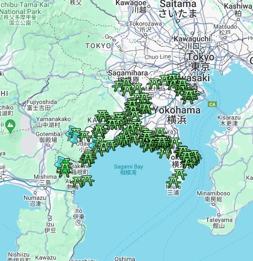 御朱印神社 神奈川 Google マイマップ
