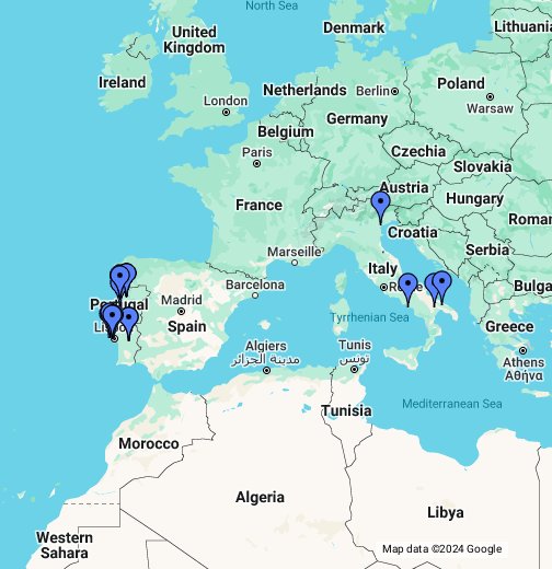 南ヨーロッパ 国連分類 Google マイマップ
