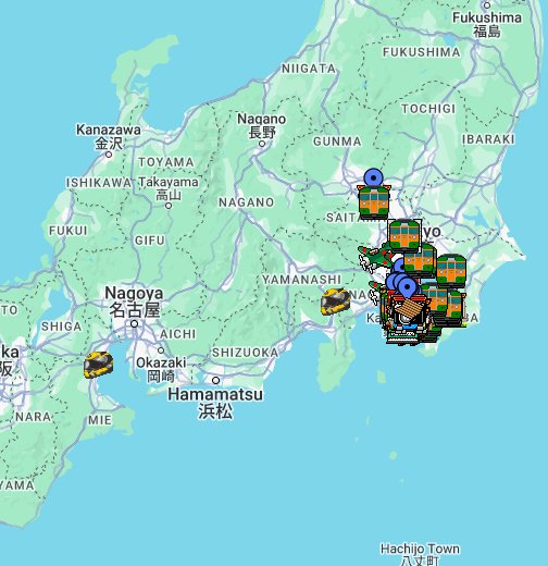 そらいろネット 三浦半島観光地図 Google マイマップ