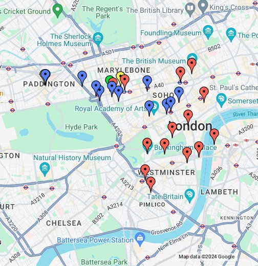 Karta över London