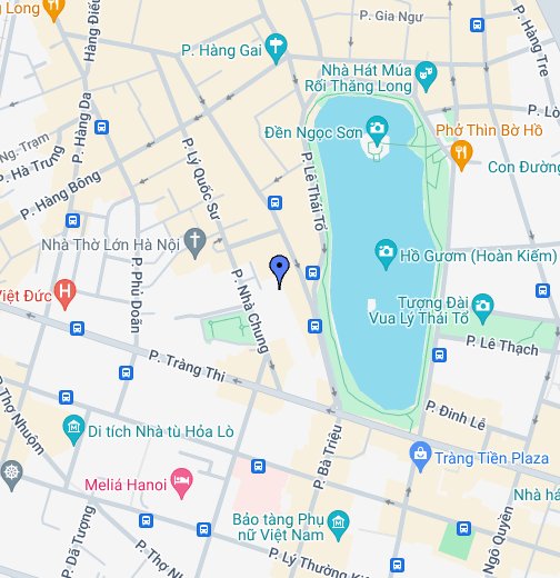 Tìm bản đồ hà nội - google map với địa chỉ chính xác