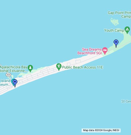 St George Island - Google My Maps