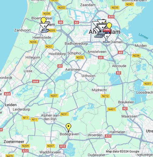 Amsterdam Pubs - Google My Maps