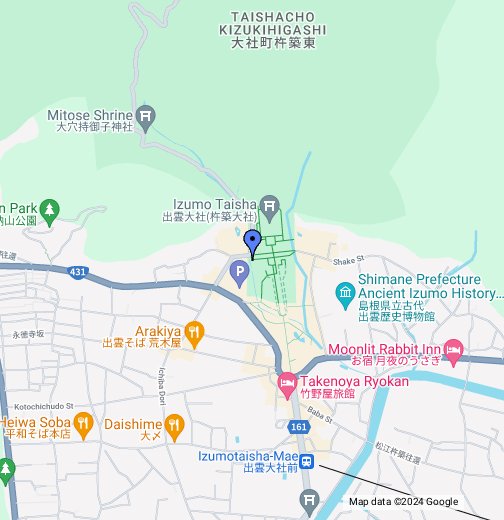 出雲大社 - Google マイマップ