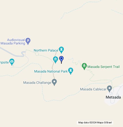 Masada Google My Maps