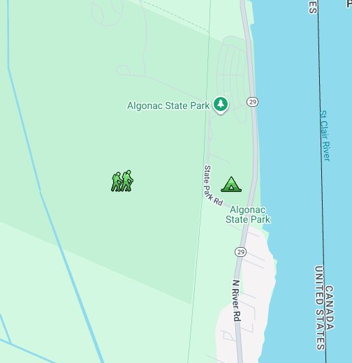 ALGONAC State Park Google My Maps