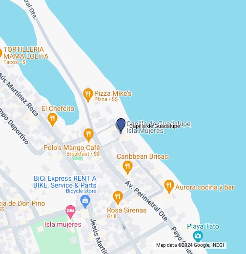 Capilla de Guadalupe Isla Mujeres - Google My Maps