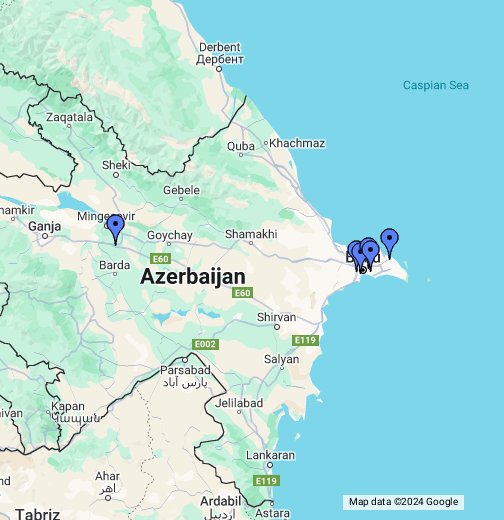 Baku Electronics Google My Maps