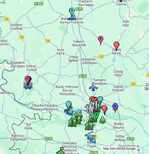 google mapa vojvodine Vojvodina Map and Vojvodina Travel and Tourist guide Vojvodina  google mapa vojvodine