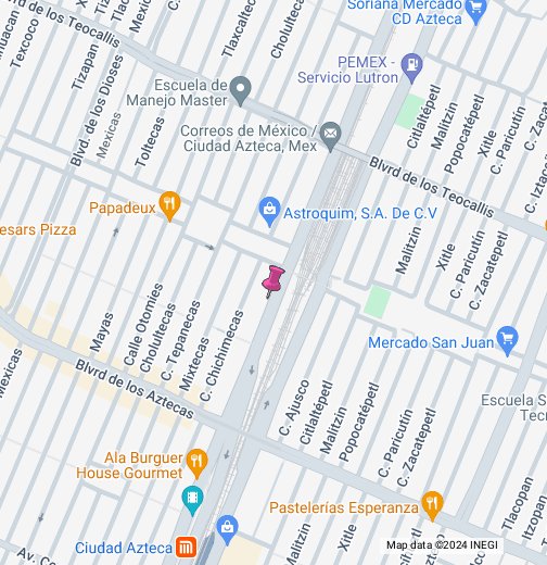 Arriba 31+ imagen metro ecatepec google maps