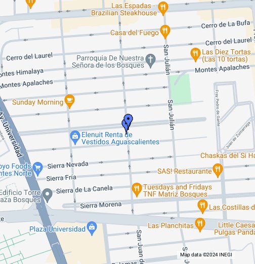 INSTITUTO TECNICO DE COSMETOLOGIA Y SPA DE AGS - Google My Maps