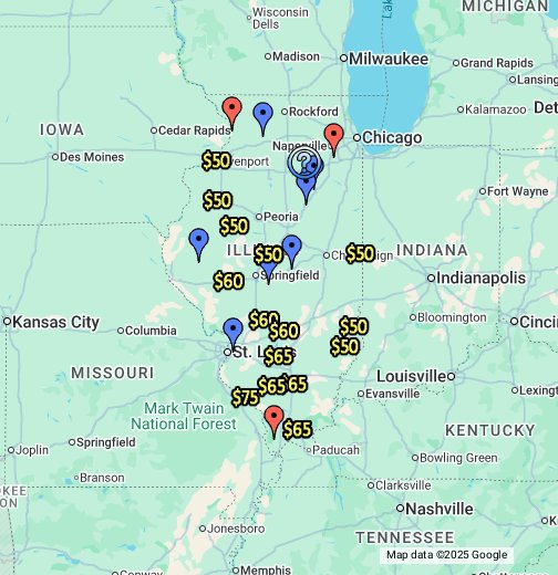 Illinois State Prisons Google My Maps