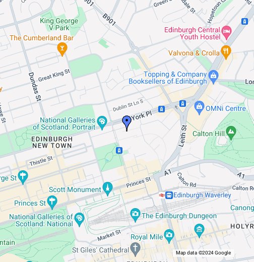 Edinburgh Bus Station - Google My Maps