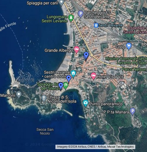 Webcams Sestri Levante - Google My Maps