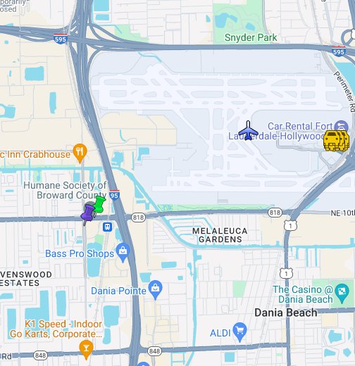 Fort Lauderdale International Airport Google My Maps
