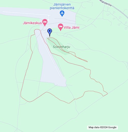 Maastoduathlon, Jämi – Google My Maps