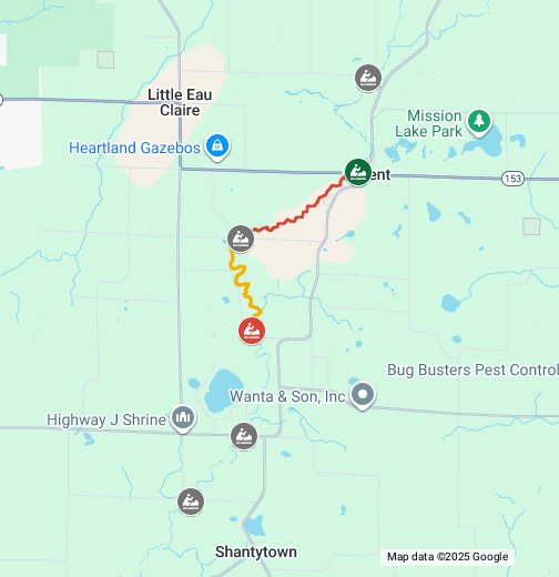 Plover River Bevent Google My Maps