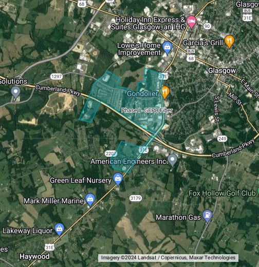 glasgow-epb-fiber-project-map-google-my-maps