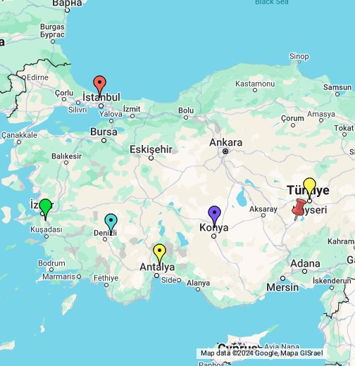 Turkey izmir map of Izmir metro