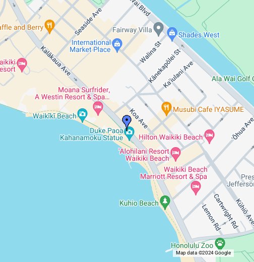 Hyatt Regency Waikiki Resort Spa Google My Maps