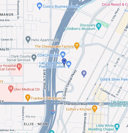 Las Vegas South Premium Outlets - Google My Maps
