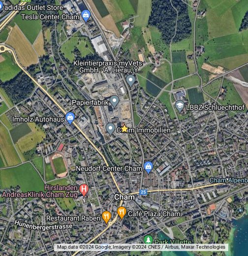 pond voormalig dichtbij Langhuus, Cham - Google My Maps