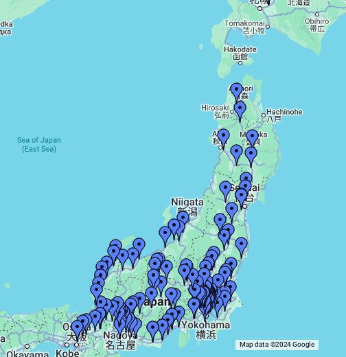 東日本高速道路オービスマップ - Google My Maps