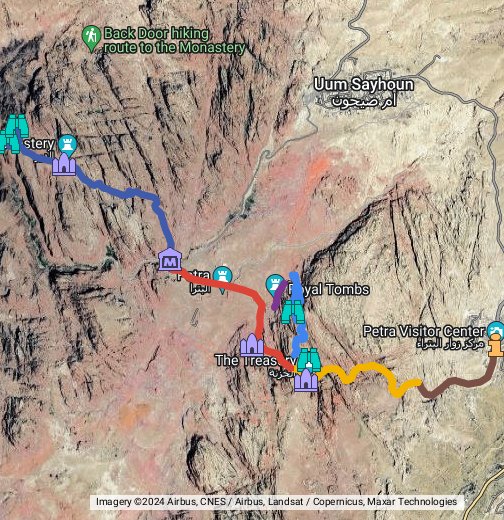 Acusador transferir Digital Petra - Google My Maps