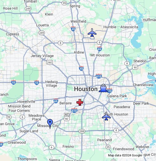 Missouri City - Google My Maps