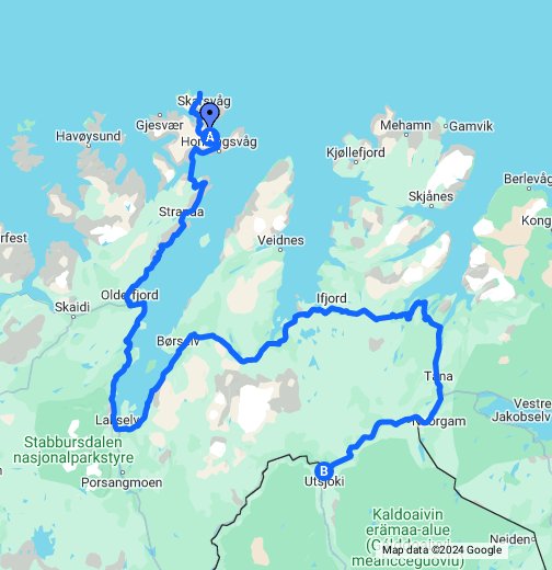 4. Päivä [Norja] - Google My Maps