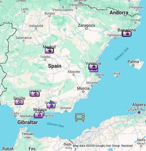 اسبانيا حاليا خريطة خريطة اسبانيا