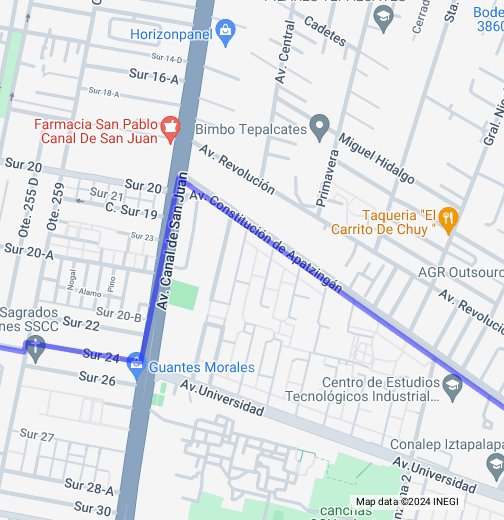 Top 35+ imagen metro tepalcates google maps