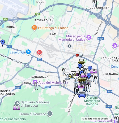 Bologna Google My Maps