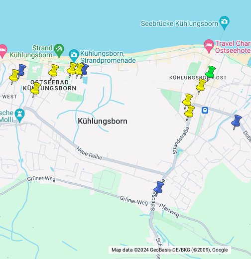 kühlungsborn karte google maps Ferienwohnungen In Kuhlungsborn Google My Maps kühlungsborn karte google maps
