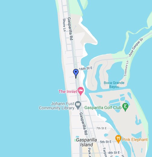 Gasparilla Island Google My Maps