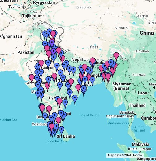 India - Google My Maps